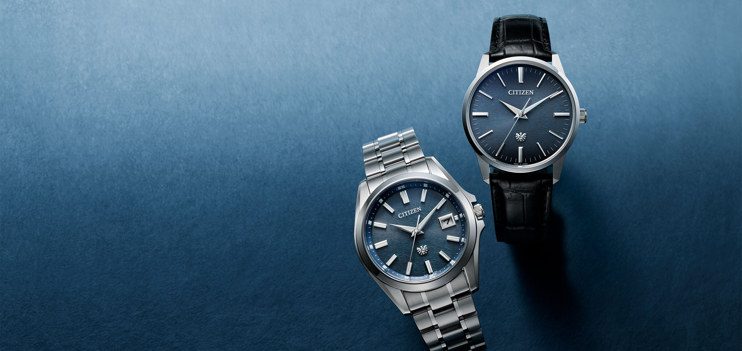 手工藍染和紙錶盤腕錶