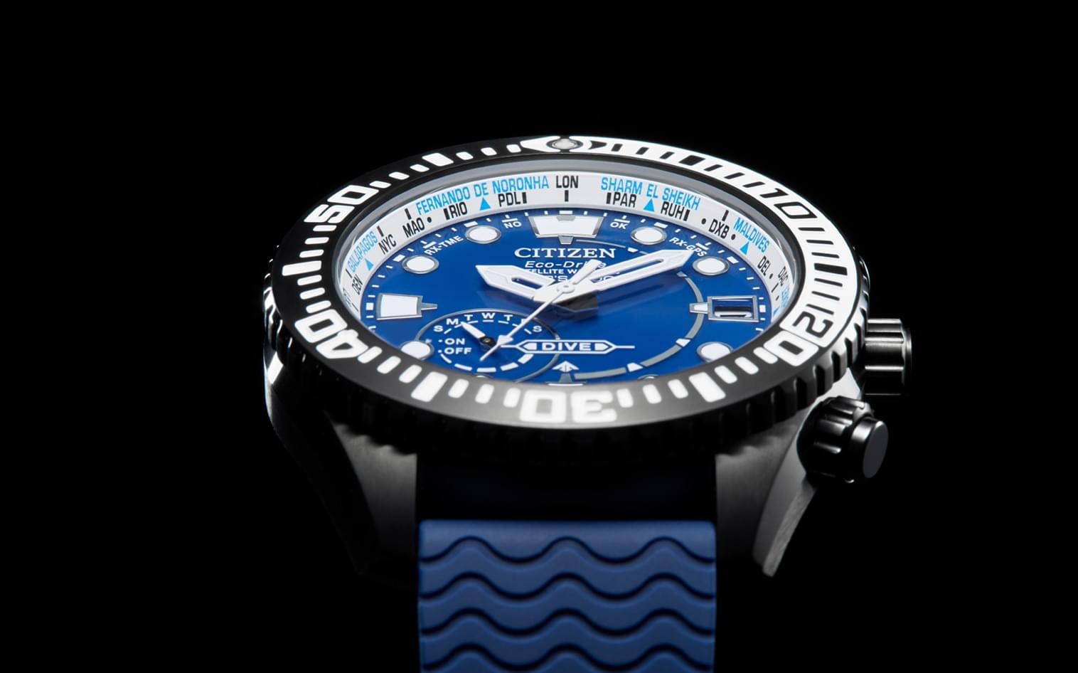 SATELLITE WAVE GPS DIVER 200m | MARINE | PROMASTER-Official Site [CITIZEN]