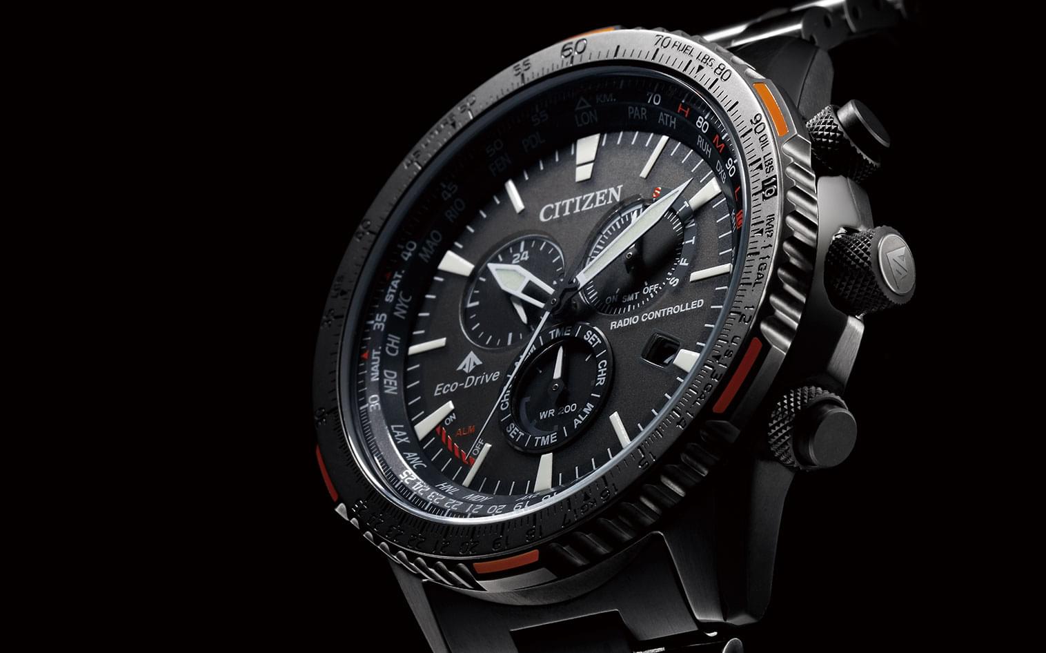 Eco-Drive RADIO-CONTROLLED | SKY | PROMASTER-Official Site [CITIZEN]