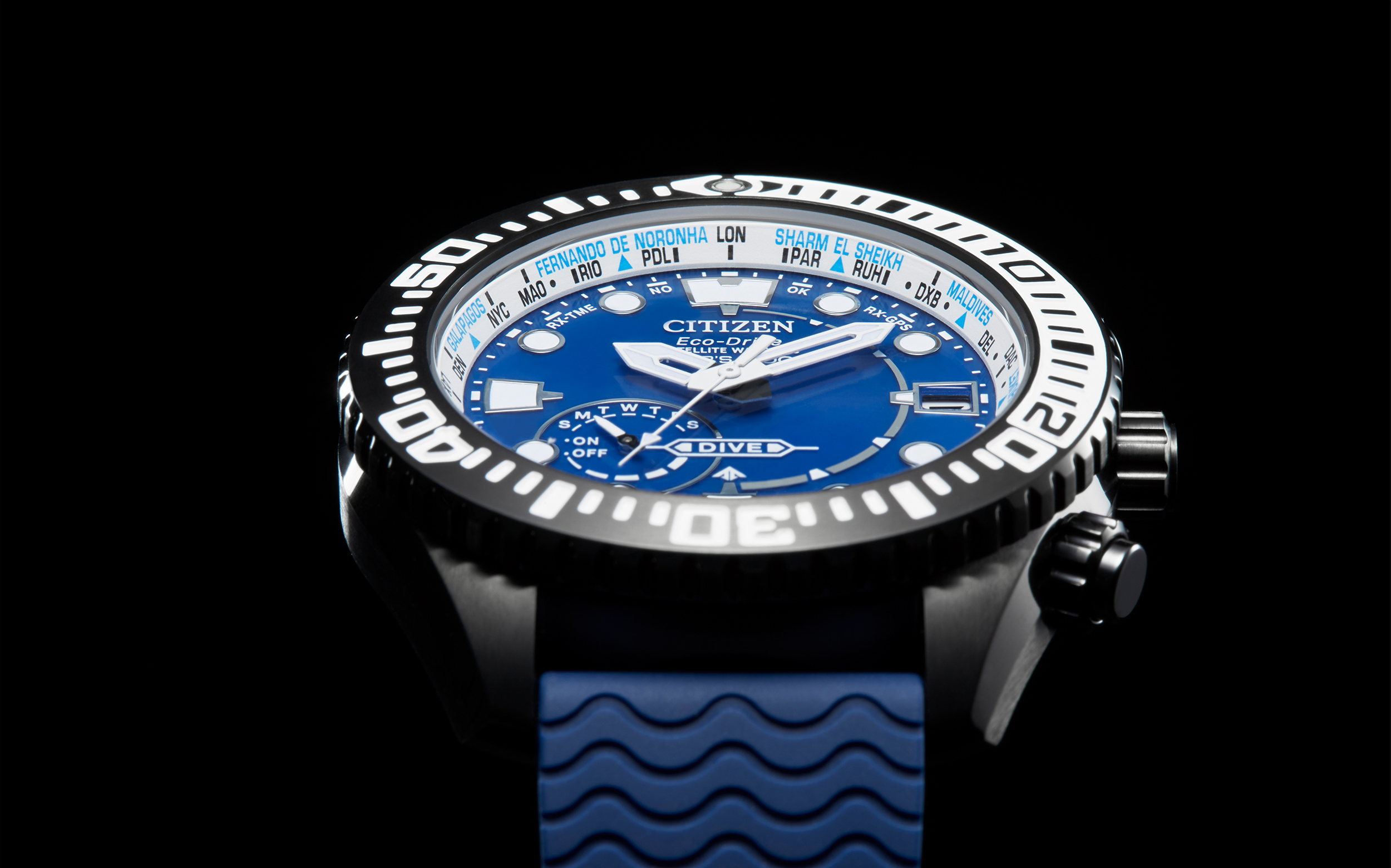 SATELLITE WAVE GPS DIVER 200m | MARINE | PROMASTER - Marke Website [CITIZEN]